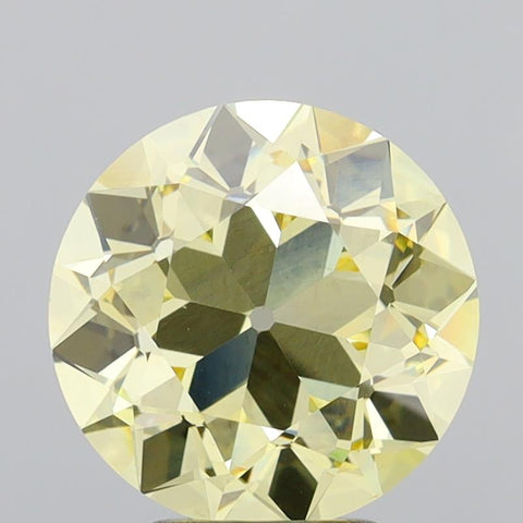 4.07 ct Old European Cut Lab-Grown Diamond · Yellow VS1 · IGI Certified