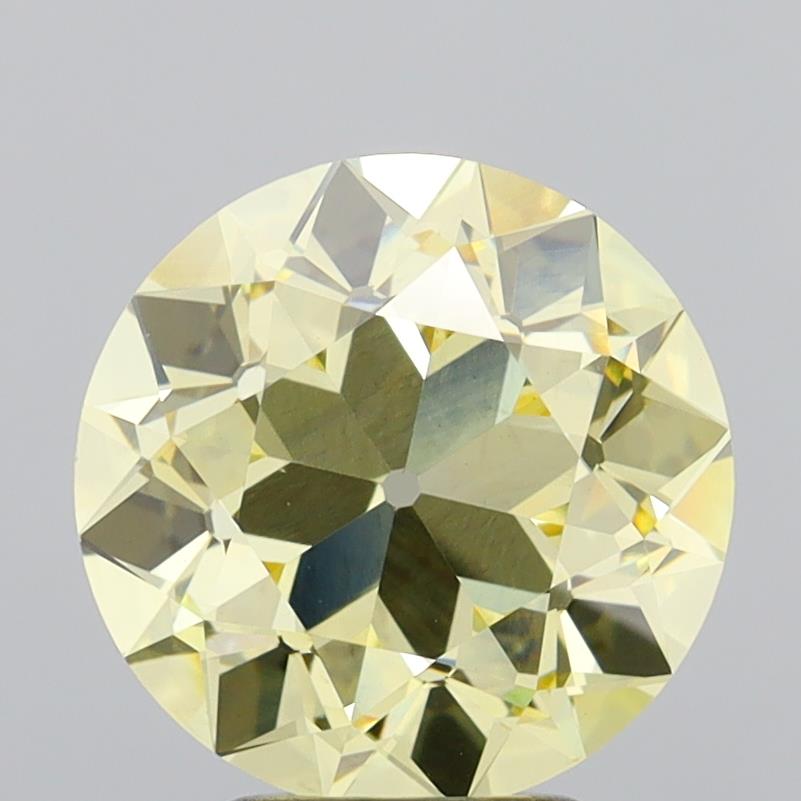 4.07 ct Old European Cut Lab-Grown Diamond · Yellow VS1 · IGI Certified