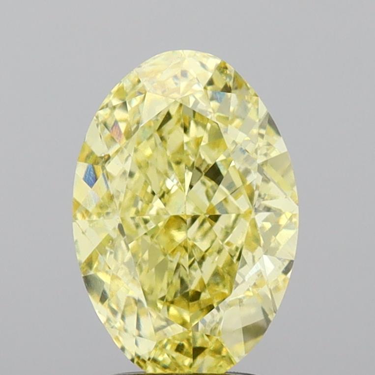 3.00 ct Oval Lab-Grown Diamond · Y VS1 · IGI Certified