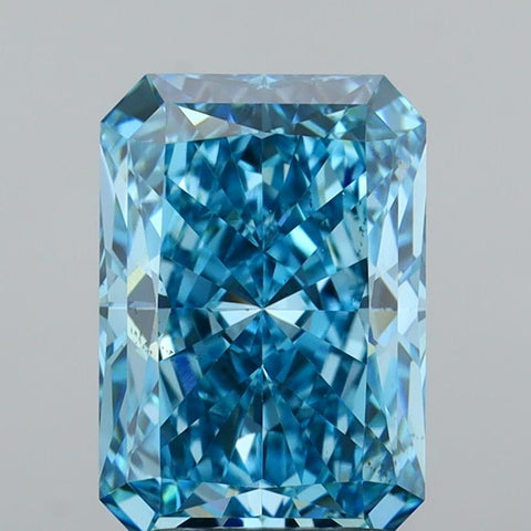 2.10 ct Radiant Lab-Grown Diamond · BLUE VS2 · IGI Certified