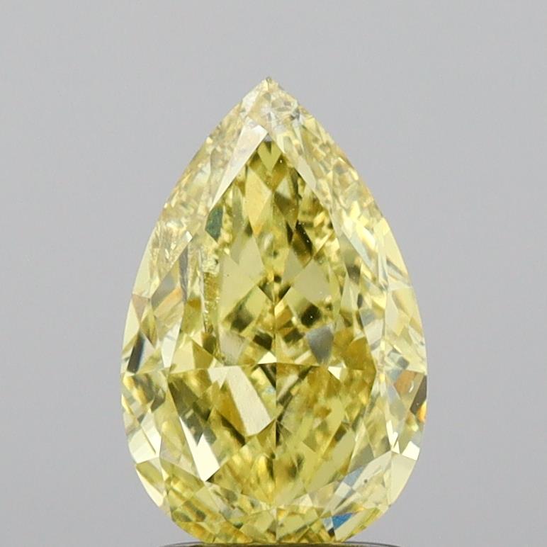 1.51 ct Pear Lab-Grown Diamond · Y SI2 · IGI Certified
