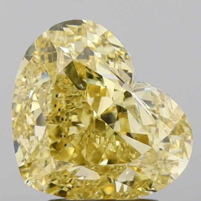 3.06 ct Heart Lab-Grown Diamond · Y VS1 · IGI Certified