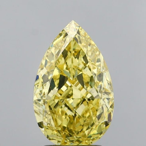 3.03 ct Pear Lab-Grown Diamond · Y VS1 · IGI Certified