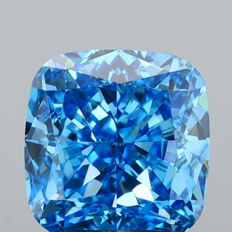 2.01 ct Cushion Lab-Grown Diamond · BLUE VS1 · IGI Certified
