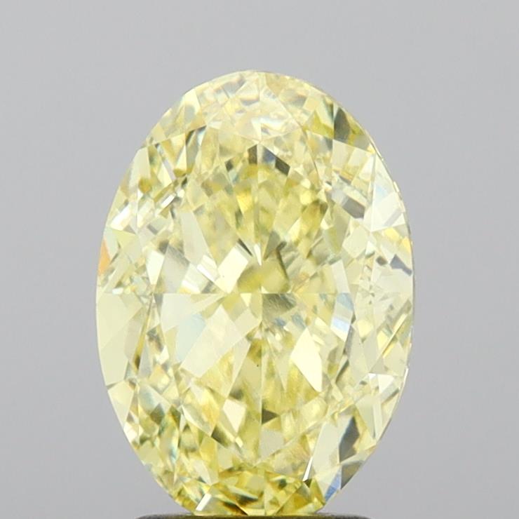 3.00 ct Oval Lab-Grown Diamond · Y VS1 · IGI Certified