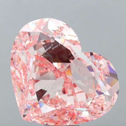 30.00 ct Heart Lab-Grown Diamond · PK VS2 · IGI Certified