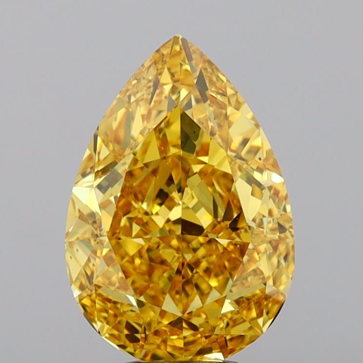 6.00 ct Pear Lab-Grown Diamond · Y VS2 · IGI Certified