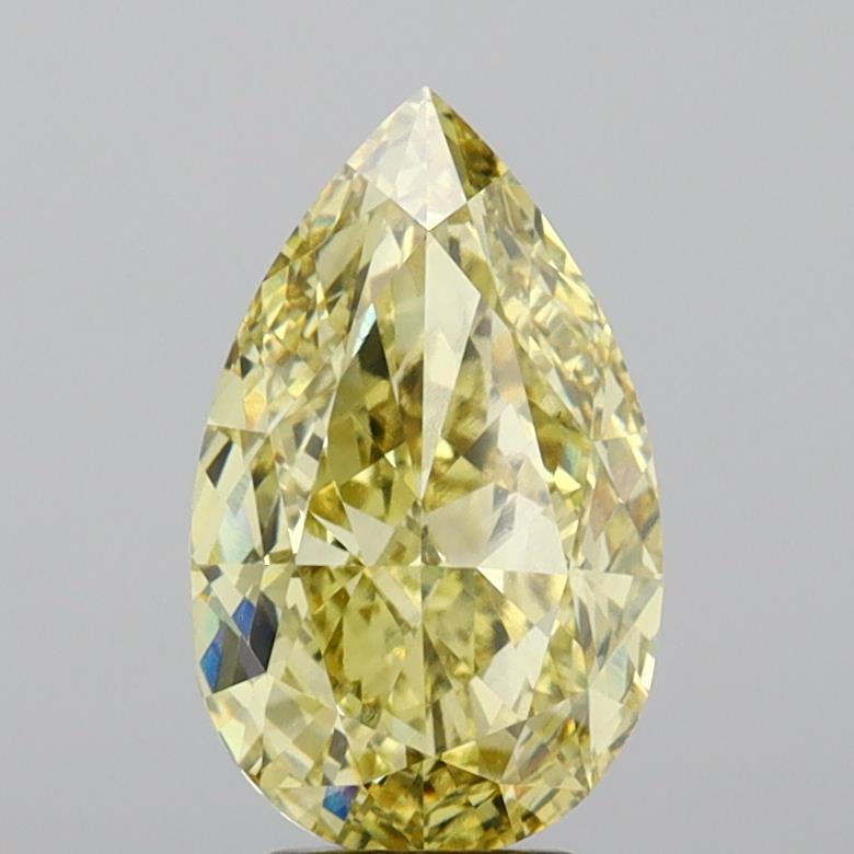 5.04 ct Pear Lab-Grown Diamond · Y VS1 · IGI Certified