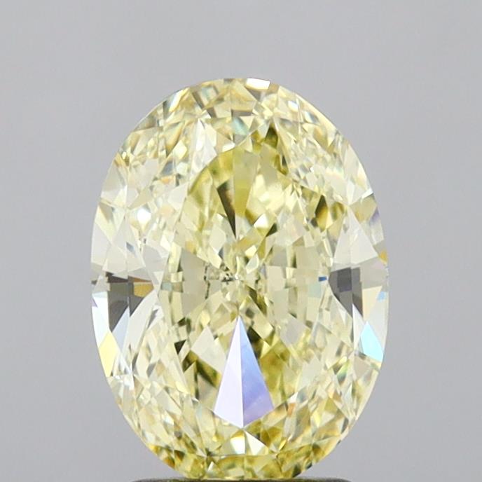 3.03 ct Oval Lab-Grown Diamond · Y VS1 · IGI Certified