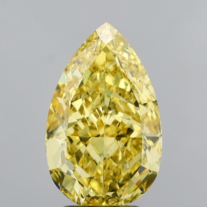 4.29 ct Pear Lab-Grown Diamond · Y VS1 · IGI Certified