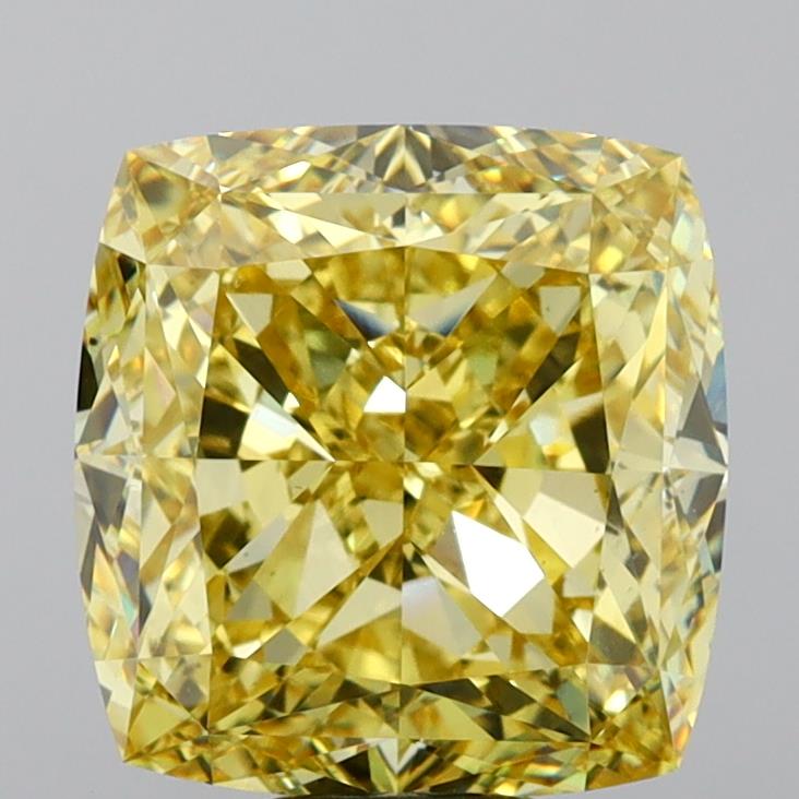 12.51 ct Cushion Lab-Grown Diamond · Y VS1 · IGI Certified