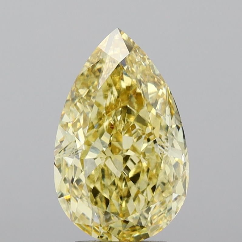 5.04 ct Pear Lab-Grown Diamond · Y VVS2 · IGI Certified