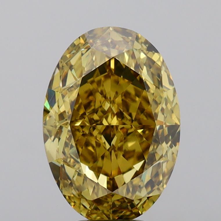 6.86 ct Oval Lab-Grown Diamond · YG VS1 · IGI Certified