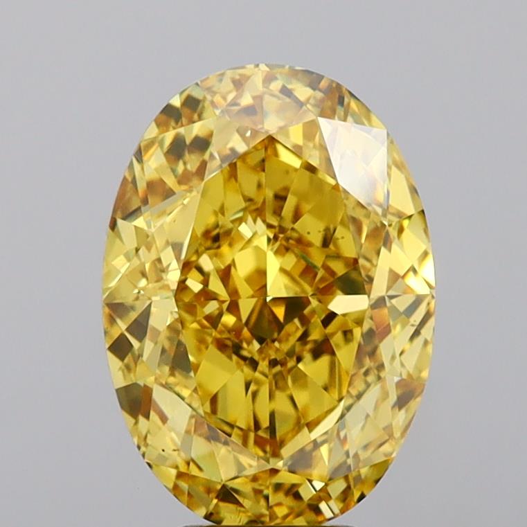 7.56 ct Oval Lab-Grown Diamond · Y VS1 · IGI Certified