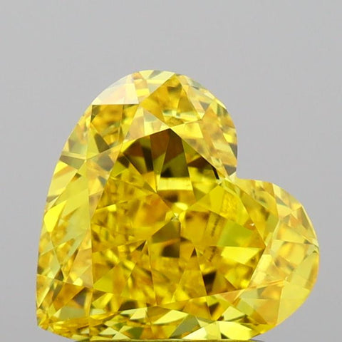 1.49 ct Heart Lab-Grown Diamond · Y VS1 · IGI Certified