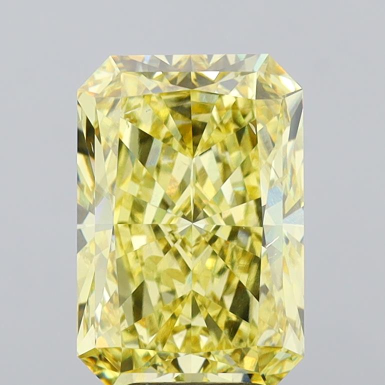 5.02 ct Radiant Lab-Grown Diamond · Yellow VS2 · IGI Certified