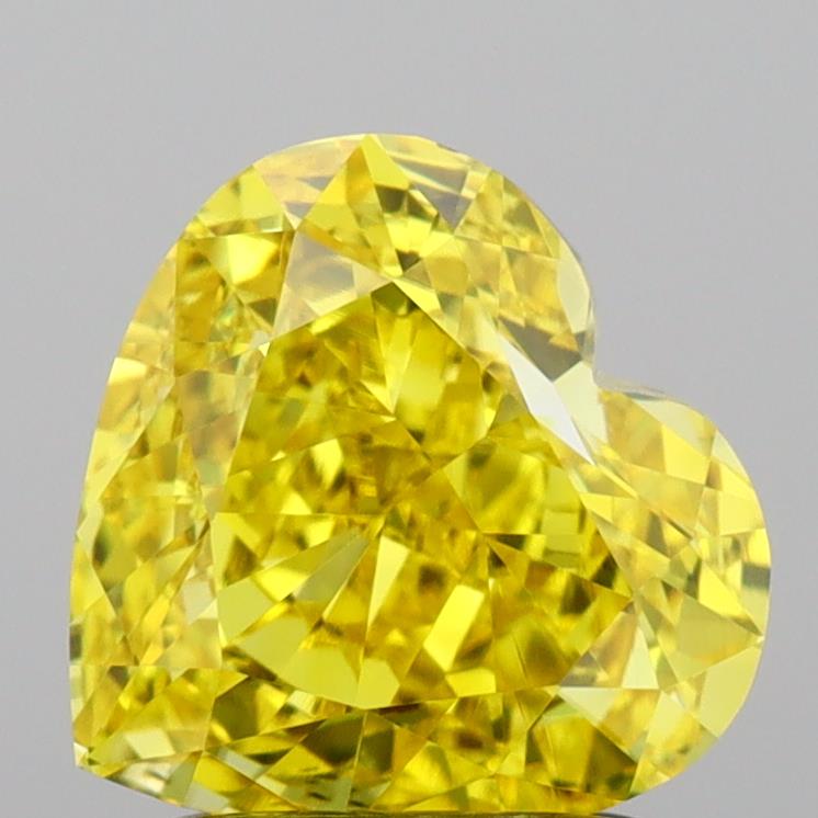 1.82 ct Heart Lab-Grown Diamond · Y VVS2 · IGI Certified