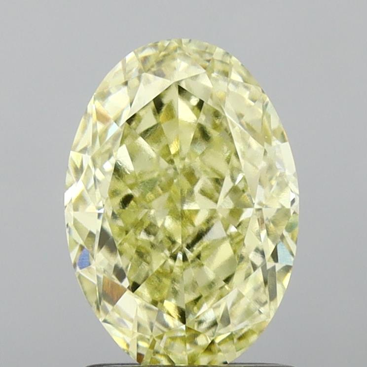 2.09 ct Oval Lab-Grown Diamond · Y VVS2 · IGI Certified