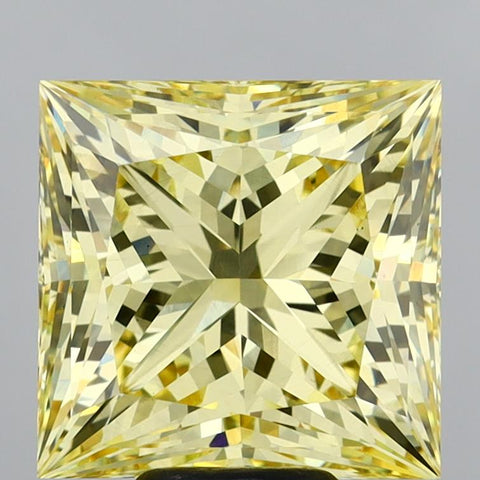 9.13 ct Princess Lab-Grown Diamond · Y VS1 · IGI Certified