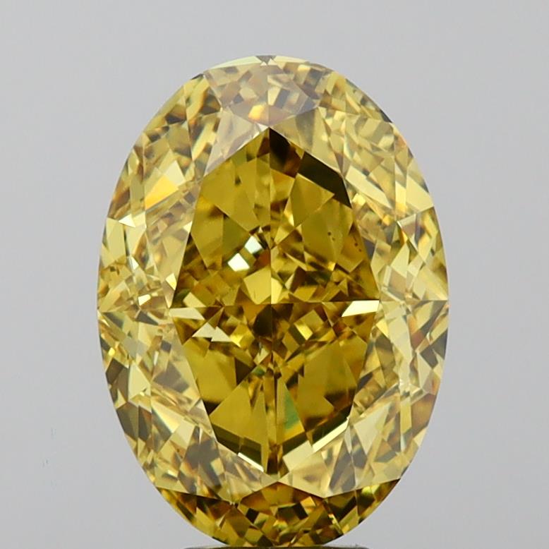 8.26 ct Oval Lab-Grown Diamond · Y VS2 · IGI Certified