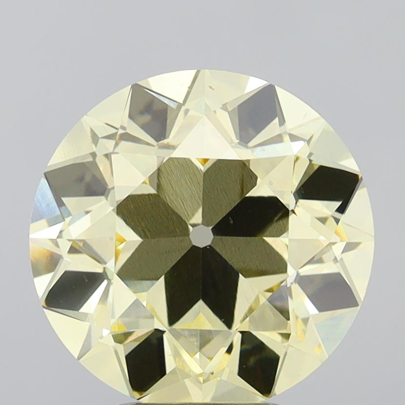 5.01 ct Old European Cut Lab-Grown Diamond · Yellow VS1 · IGI Certified