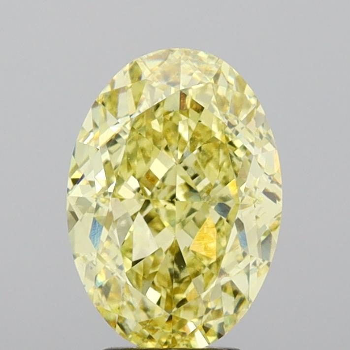 5.07 ct Oval Lab-Grown Diamond · Y VS1 · IGI Certified
