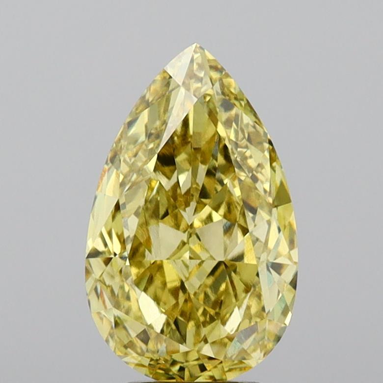 5.06 ct Pear Lab-Grown Diamond · Y VS1 · IGI Certified