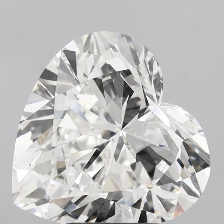4.22 ct Heart Lab-Grown Diamond · F VVS2 · IGI Certified