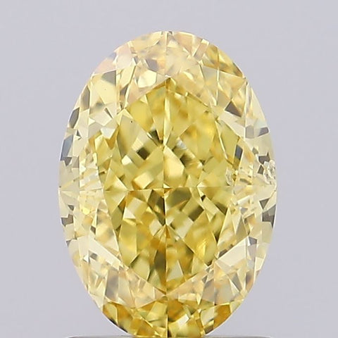 1.39 ct Oval Lab-Grown Diamond · Y VS2 · IGI Certified