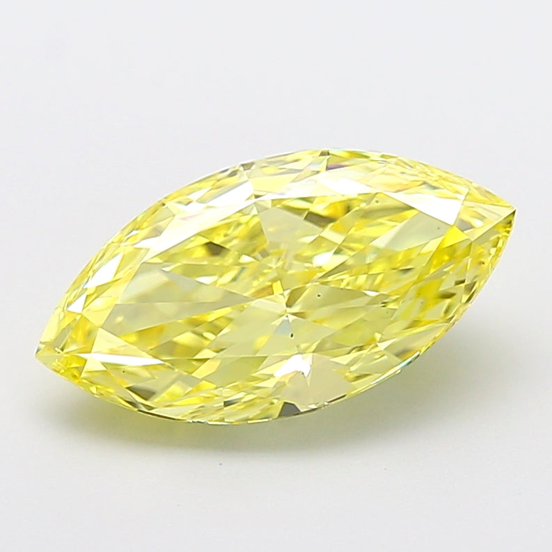 4.00 ct Marquise Lab-Grown Diamond · Y VS2 · IGI Certified