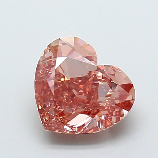 2.83 ct Heart Lab-Grown Diamond · BROWN VS1 · IGI Certified