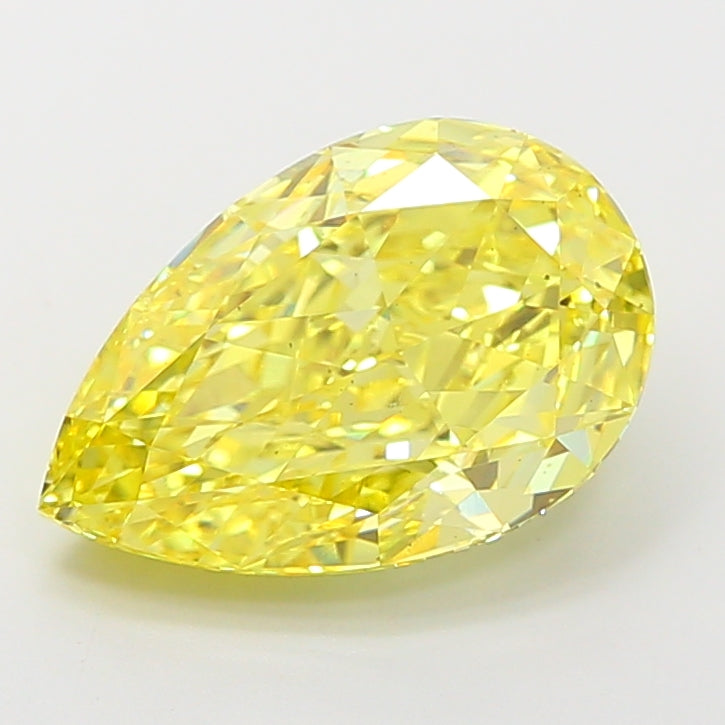 5.02 ct Pear Lab-Grown Diamond · Y VS2 · IGI Certified