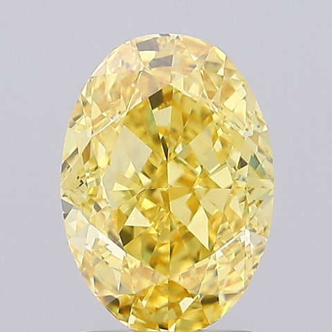 2.20 ct Oval Lab-Grown Diamond · Y VS1 · IGI Certified