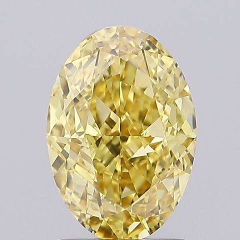 2.02 ct Oval Lab-Grown Diamond · Y VS1 · IGI Certified