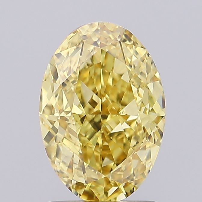 2.02 ct Oval Lab-Grown Diamond · Y VS1 · IGI Certified